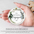 Engaged Ornament 2023 Christmas Decoration - Wedding Shower & Just Married Gift - Engraved...