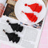 Layered Tassel Earrings for Women Bohemian Tassel Earrings Fringe Dangle Drop Earrings for Birthday Christmas Wedding Valentines Day Gift (Red)...