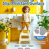 20 PCS Original Non-Slip Bathtub Stickers, Large Safety Bathroom Tubs Showers Treads Adhesive Decals with Scraper...