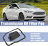 X AUTOHAUX 1 Set 6E5Z7B155A FNC1-21-500A Transmission Filter Oil Pan Gasket Kit for Ford Fusion 2006-2010...