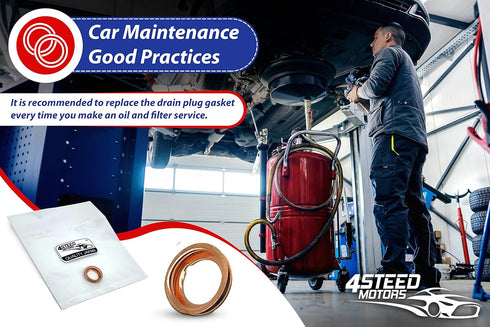 NEW Genuine OEM Engine Oil Filter 15208-9E01A + Drain Plug 4STEED MOTORS 11026-JA00A FITS FOR NISSAN/INFINITI...