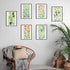 16 Pieces Leaf Painting Stencils Reusable Plant Stencil Spring Summer Fall Winter Stencil Template, DIY Stencils for Painting on Walls Doors Wood ...