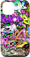 iPhone 12/12 Pro Graffiti Street Art, Colorful Urban hip hop Case...