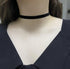 14.5 Inch Simple Black Velvet Choker Necklace with 304 Stainless Steel Chain for Women Birthday Party Wedding Jewelry Gifts...