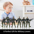 Army Men Action Figures Set, Include 12 Toy Soldiers with Digital Camo and Millitary Weapons-US Army Special Forces Group Toys for Kids Boys, Best...