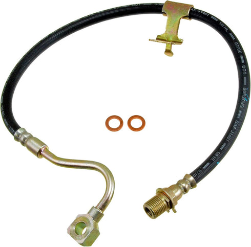 Dorman H36954 Front Driver Side Brake Hydraulic Hose Compatible with Select Chevrolet / GMC Models,Black...
