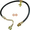 Dorman H36954 Front Driver Side Brake Hydraulic Hose Compatible with Select Chevrolet / GMC Models,Black...