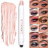 Cream Eye-Shadow Stick, Waterproof Cream Eyeshadow Pen Rotatable Creamy Eye Shadow Pencil Crayon, Matte and Shimmer Eyeshadow Makeup Stick with Sp...