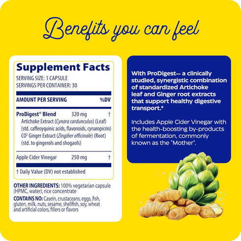Enzymedica, Gut Motility, Promotes Regular, Healthy Bowel Movements, Reduces Occasional Bloating & Constipation, 30 Count...