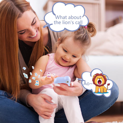 Richgv Dinosaur Baby Phone Toy, Baby Toys 6-12 Months Baby Boy Gifts with 80+ Sound Effects Color Changing Light 1 Year Old Boy Birthday Gift Stoc...