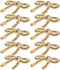 Operitacx 10pcs Bow Button: Pant Waist Tightener - Shirt Clips for Women Clothing - Coat Buttons - Button Pins for Jeans - Sewing Fastener - Brooc...