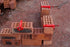 LXQ 5.9-7.1 Inch Extended Upgrade Brick Line Clips Line Runners Sold in Pairs,Orange...