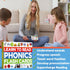Phonics Flash Cards - Learn to Read in 20 Stages - Digraphs CVC Blends Long Vowel Sounds - Games for Kids Ages 4-8 Kindergarten First Second Grade...