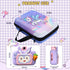 Waterproof Camera Case,Digital Storage Bag for Kids Girls Boys Ages 8-10 Small,Purple Unicorns Toy Instant Print Cameras Holder Bag,Video Print Se...