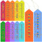 Award Ribbons Bulk Participant Ribbons for Prizes Fun Award Ribbons Honorable Mention Set with Event Card and Rope for Kids Competition Sports Eve...