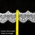 Onwon 4 inches Width Floral Pattern Embroidery Lace Trim Inelastic Eyelet Fabric for Sewing Curtain Tablecloth Slipcover Bridal DIY Clothing Decor...
