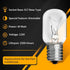 UP2WIN Light Bulb Compatible with Whirlpool 8206232A Light Bulb, 40w 125v Microwave Oven Light Replace for Part Whirlpool Kenmore Maytag Microwave...