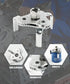 Adjustable Carbon Steel Oil Filter Wrench, 2-1/2 in to 4.5 in, 3 Jaw Design, 2 Way Removal Tool Set...