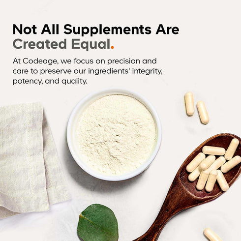 Codeage Grass Fed Beef Thymus Supplement Superfood, Freeze Dried, Non-Defatted, Desiccated Thymus & Liver Pills, Glandulars Meat, Pasture Raised B...