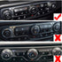 Voodonala Air Conditioner Headlight Center Consoles Switch Knob Cover Trim for 2018-2025+ Jeep Wrangler JL JLU Gladiator JT 4XE Interior Accessori...