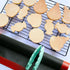 Perforated Baking Mats, 2 PCS Eclair Silicone Mat for Half Sheet, Non-Stick Reusable Oven Liners for Making Bread/Pizza/Pastry/Cookie 11 5/8" x 16...