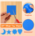 Vinyl Pool Patch Repair Kit, 30 Pieces Self Adhesive Vinyl Inflatable Waterproof TPU Repair Patches for Inflatable Toys Swimming Pool, Tent, Canva...
