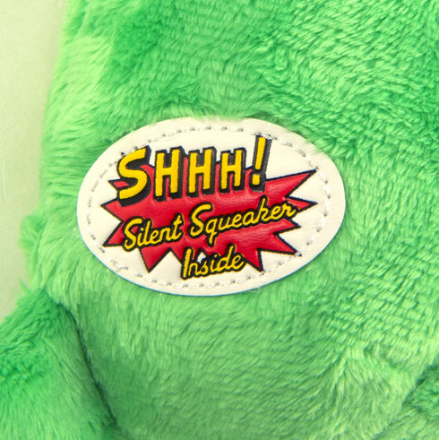 goDog Flips Gator-Monkey Silent Squeak Plush Dog Toy, Chew Guard Technology - Green, Large...