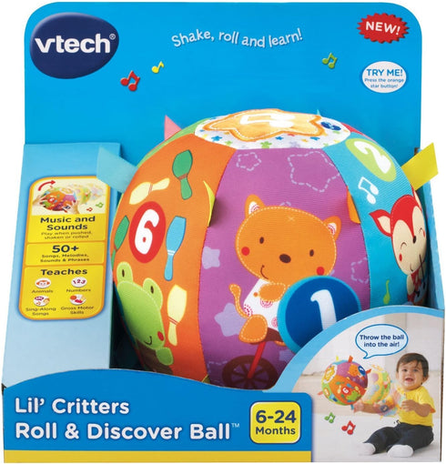VTech Lil' Critters Roll & Discover Ball,Multicolor...