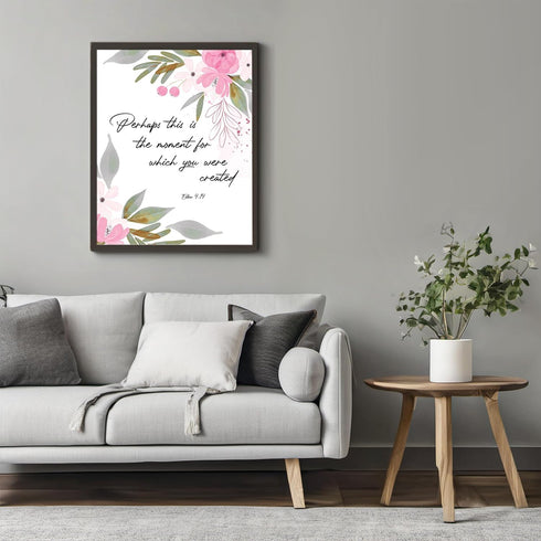 Posterizer 1 pcs-This Is The Moment-Bible verse-Religious Posters-Motivational & Inspirational Art-Gifts for Christians-Gift for Daughter, Son, Ki...