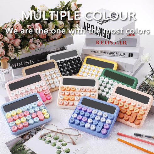Mechanical Switch Calculator 12 Digit,Desktop Large Display and Buttons,Calculator with Large LCD Display for Office,School, Home & Business Use,A...