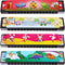 UPINS Harmonica for kids adults Beginners Bulk 4Pcs Armonica Para Ninos Cartoon Printed Key of C 16 Hole Harmonica Toy Musical Instruments Birthda...