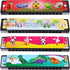 UPINS Harmonica for kids adults Beginners Bulk 4Pcs Armonica Para Ninos Cartoon Printed Key of C 16 Hole Harmonica Toy Musical Instruments Birthda...