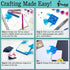 Pinwheel Crafts Magnetic Mini Tile Art Kit - DIY Kids Arts and Crafts Painting Kit - Decorate Cute Refrigerator or School Locker Magnets, Mini Art...