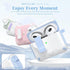 for AirPods 3rd Generation Case Cover, Compatible with Magsafe, Magnetic Automatic Lock, Charging Port Dust-Proof & Stand Design with Cleaning Kit...
