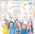 Augisteen We are A Rainbow of Possibilities Bulletin Decor Motivational Classroom Paper Cutouts Pastel Rainbow Bulletin Board Decoration for Schoo...
