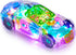 Light-Up Transparent Car Toy for Kids - 1 Pack - Bump and Go Colorful Moving Gears, Music, LED Effects - Fun Educational Toy - Great Birthday Gift...