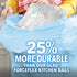Glad Trash Bags, ForceFlexPlus Tall Kitchen Drawstring Garbage Bags, 13 Gallon, Febreze Beachside Breeze, 34 Ct...