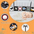 Baby Toys 0-6 Months - 4 Pcs High Contrast Black and White Baby Toy 0-3 Months for Newborn - Tummy Time Toys Infant Sensory Toys Soft Book for Bab...