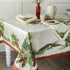 Benson Mills Christmas Ribbons Engineered Printed Fabric Table Cloth, Winter, Holiday and Christmas Tablecloth (60" X 84" Rectangular, Xmas Ribbon...