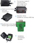 Oiyagai DB15 3+9 D-SUB VGA Female 3Row 15Pin Connector Adapter with Nut Terminal Breakout Board Connector Signal Module with Case Free Welding...