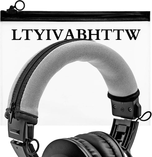 Replacement Headband Cover Compatible ATH M50X M50 M40X M40 M30X M20X Headphones (Silver)...