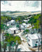 Posterizer 1 pcs-vintage oil painting style-rural landscape of old villages 3-Collectibles & Fine Art-Landscape & Nature Art-Gift for Art Lovers- ...