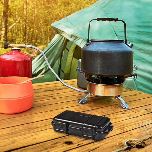 Waterproof Shockproof Box, Plastic Protective Hard Case, Outdoor Survival Box Hard Drive Case, Protective Grip Carry Phone Case Airtight Outdoor S...