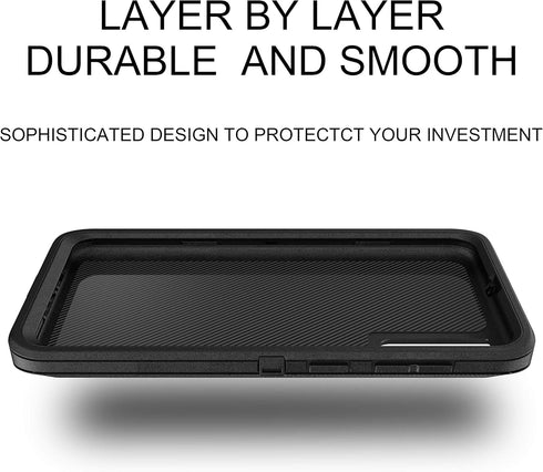 MXX Heavy Duty Case Made for Samsung Galaxy A50 - (No Screen Protector) Drop Protection Case Made for Galaxy A50/ A50s/ A30s (Black)...