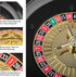 10-Inch Roulette Wheel - Casino Games with Wheel and 2 Balls Included - Adults Games for Game Night, Work Event, or Casino Party...