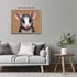 Posterizer 1 pcs- Portrait of a possum with pastel orange background-Art for Animal Lovers- Gift for Men Women Entrepreneur Teens-Decor for Home &...