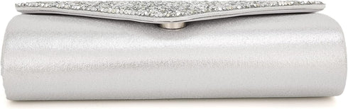 Clutch Purses for Women Fancy Handbags for Evening Bag Shiny Rhinestone Studded Prom Party Bridal Clutches...