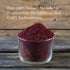 The Spice Way - Pure 100% Sumac, No Salt, no GMO, no Irradiation, Spice Seasoning Powder 8 oz (resealable bag) (Sumak)...