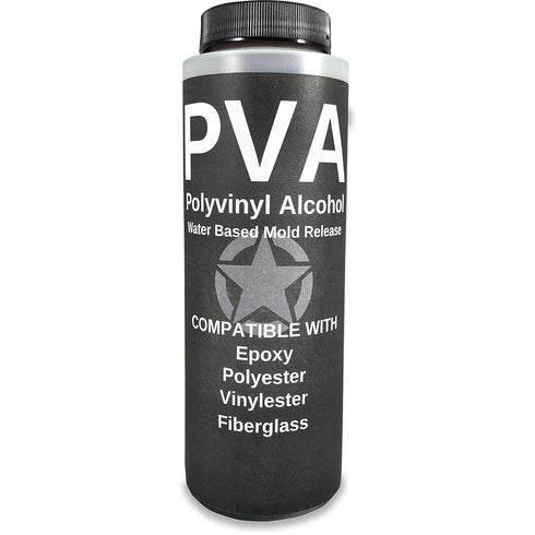 PVA Water Based Mould Release - Polyvinyl Alcohol Agent for Epoxy, Polyester, Vinyl Ester, Resin, Gel Coat, Polyurethane Foam, Silicone-Spray or B...