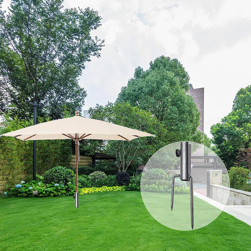 Patio Umbrella Steel Anchor Umbrella Sand Anchor Beach Umbrella Sand Anchor Stainless Steel Anchor Grass Auger Spike Patio Sunshade Support Beach ...